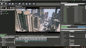Speed Level (Unreal Engine 4) - Abandoned City