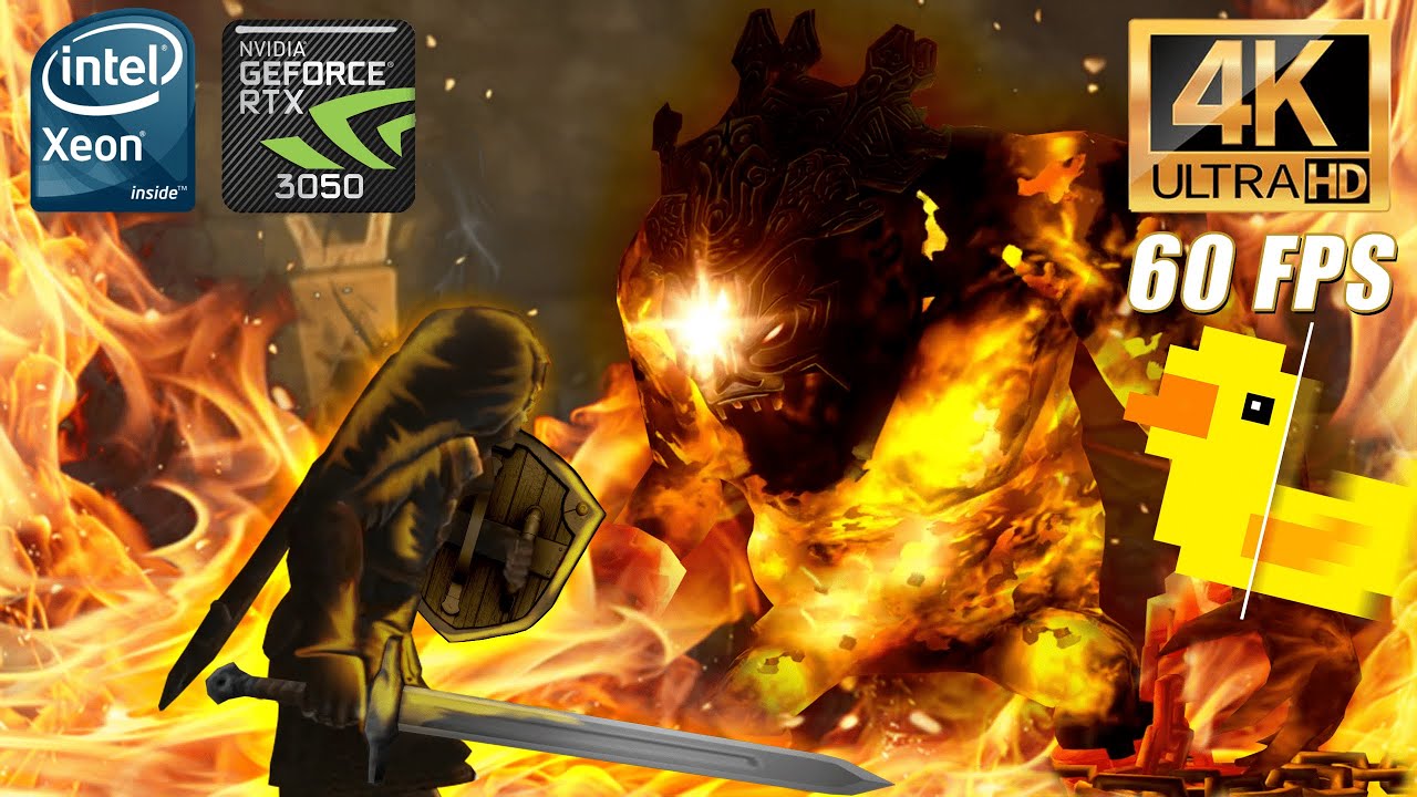 The Legend of Zelda Twilight Princess 4K 60FPS (LOSSLESS SCALING)