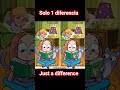 just a defference / una diferencia #fypシ #iqtest #juego #descubre #difference #acertijos