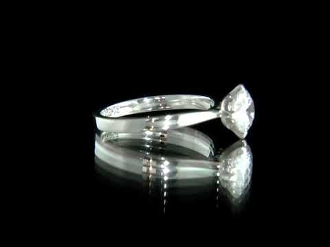 SR1045 1.00 Carat Round Cut Solitaire Diamond Engagement Ring