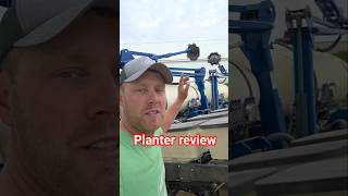 Our 12 row planter worked great overall!! #farmer #tractor #farming #corn #farm