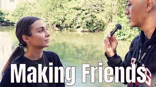 How Foreigners Make Friends in Taiwan ?｜外國人在台灣如何交朋友 ? 街訪外國人