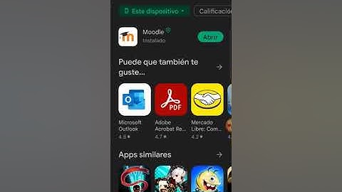 Instalar y conectar MOODLE APP al Aula virtual del INCAP