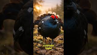 El gallo lira y su ‘like’ al amanecer #GalloLira #NaturalezaSalvaje #DocumentalAnimal #ShortsVirales