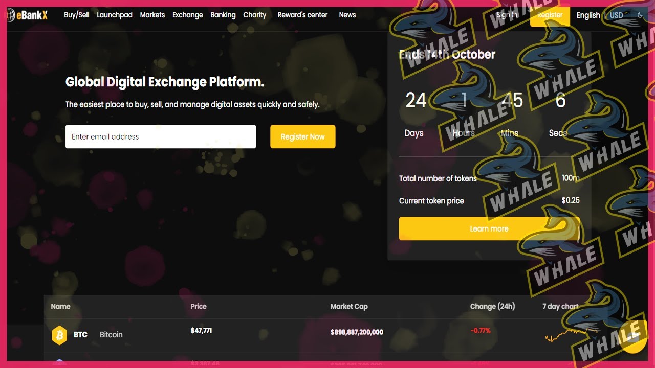 Global Digital Exchange Platform ebankx