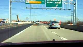 Exit 3-B E I-370 To S Sg Met Access To Shady Grove Rd.avi