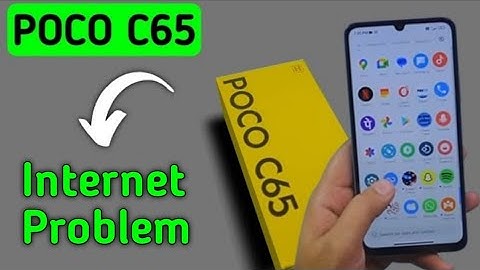 POCO c65 internet nahin chal raha hai, how to fix internet problem in POCO c65