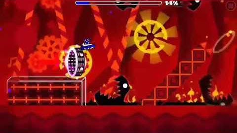 [Mobile Geometry Dash] Infinite Circles by Startor (Easy Demon) (3 coins)