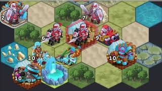 Hex Warriors - Turn based strategy multiplayer game. Online battles 1v1, 2v2, 3v3, 4v4 screenshot 4