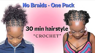 Quick & Easy Freestyle Crochet Hairstyles| Long Wearing | QVR HAIR by BeautyWithTy 3,560 views 3 weeks ago 9 minutes, 43 seconds