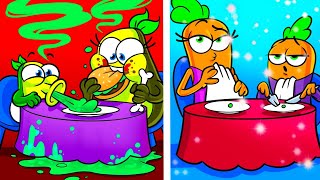 Good VS Bad Family || Which is better for baby Avocado? || Avocado Comics by Avocadoo 12,391 views 5 days ago 1 hour, 51 minutes