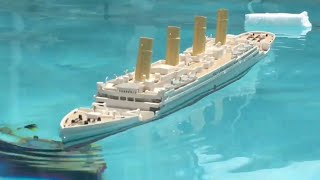 Britannic, Titanic, Mauretania, Queen Elizabeth, Queen Mary, and More! SINKING MODELS ON PARADE 2021