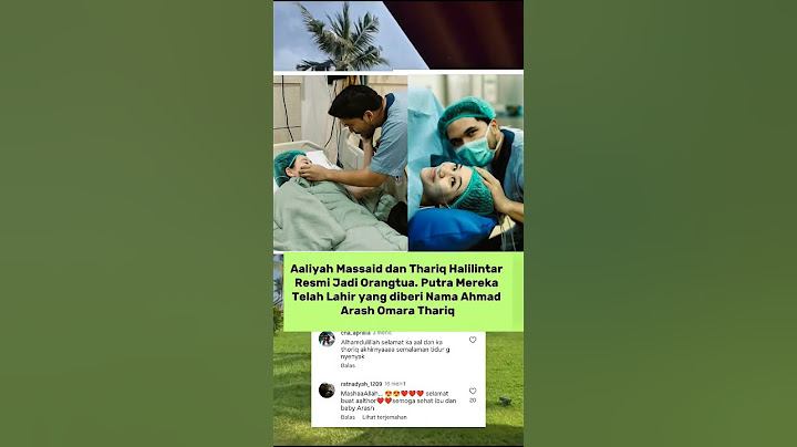 Selamat. Thariq Halilintar dan Aaliyah Massaid Resmi Jadi Orangtua.