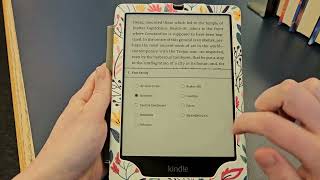 Switching the Font on Kindle