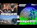 FAMILY DISNEY WORLD Trip | Let's Spend the Day at HS & Evening at EPCOT | Day 2