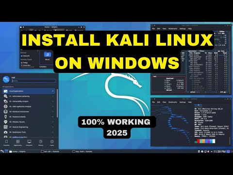 How to Download and install Kali Linux for pc - YouTube