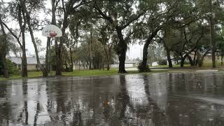 15 minutes of soft rainy basketball court ambience to relax your brain #whitenoise #white #relaxing screenshot 2