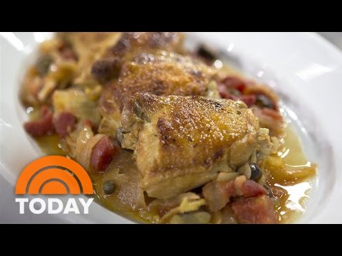 Braised Chicken With Pepperoncini, Olives: Try Ryan Scott’s Mediterranean Diet Recipe | TODAY