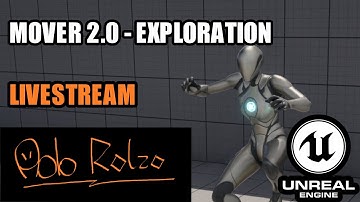 Real GameDev learning! Unreal Engine 5! Mover 2.0 Exploration! LIVESTREAM! Q&A!