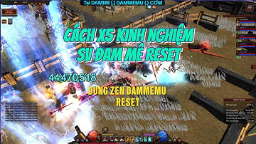 [DAMMEMU(.)COM] X5 KINH NGHIỆM DỄ DÀNG CHO ANH EM MỚI CHƠI - Game mu online reset ss20