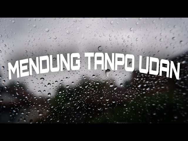 MENDUNG TANPO UDAN - ( LIRIK & ACOUSTIC COVER ) by SIHO class=