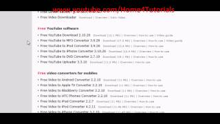 Download Youtube Videos Video & MP3 Format)   dvdvideosoft