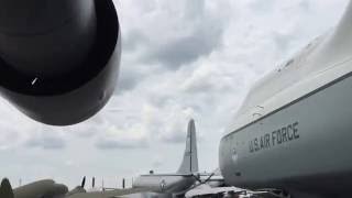 C-5A Galaxy turbines spinning at AMC Dover AFB