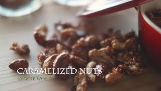 ナッツのキャラメリゼ |  Caramelized Nuts