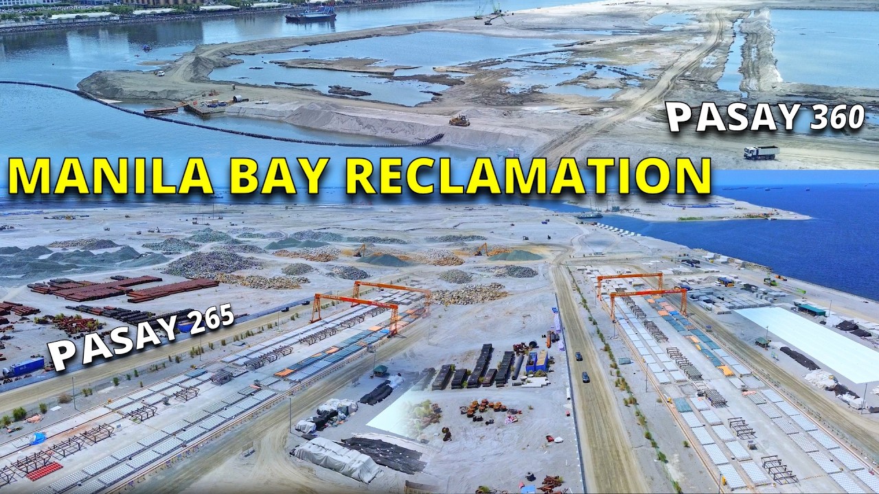 360 + 265 HECTARES RECLAMATION SA MANILA BAY SOBRANG LAWAK NA!