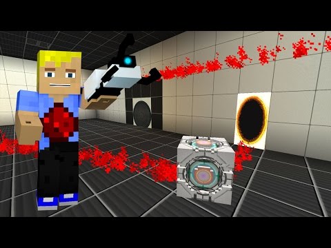 Laser & Lasercubes! - Minecraft Portal Folge #03