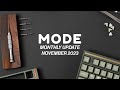 Mode monthly update  november 2023