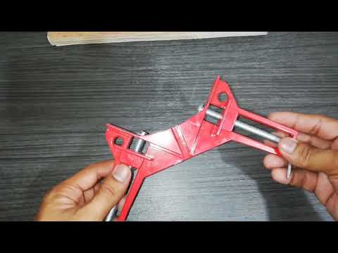 Video: Corner Clamps: How To Do It Yourself? Overview Of 75 Mm Models, For Right Angles, Joinery, Wood And Metal. How To Choose And Use?