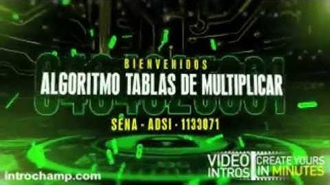 ALGORITMO TABLAS DE MULTIPLICAR + PRUEBA DE ESCRITORIO