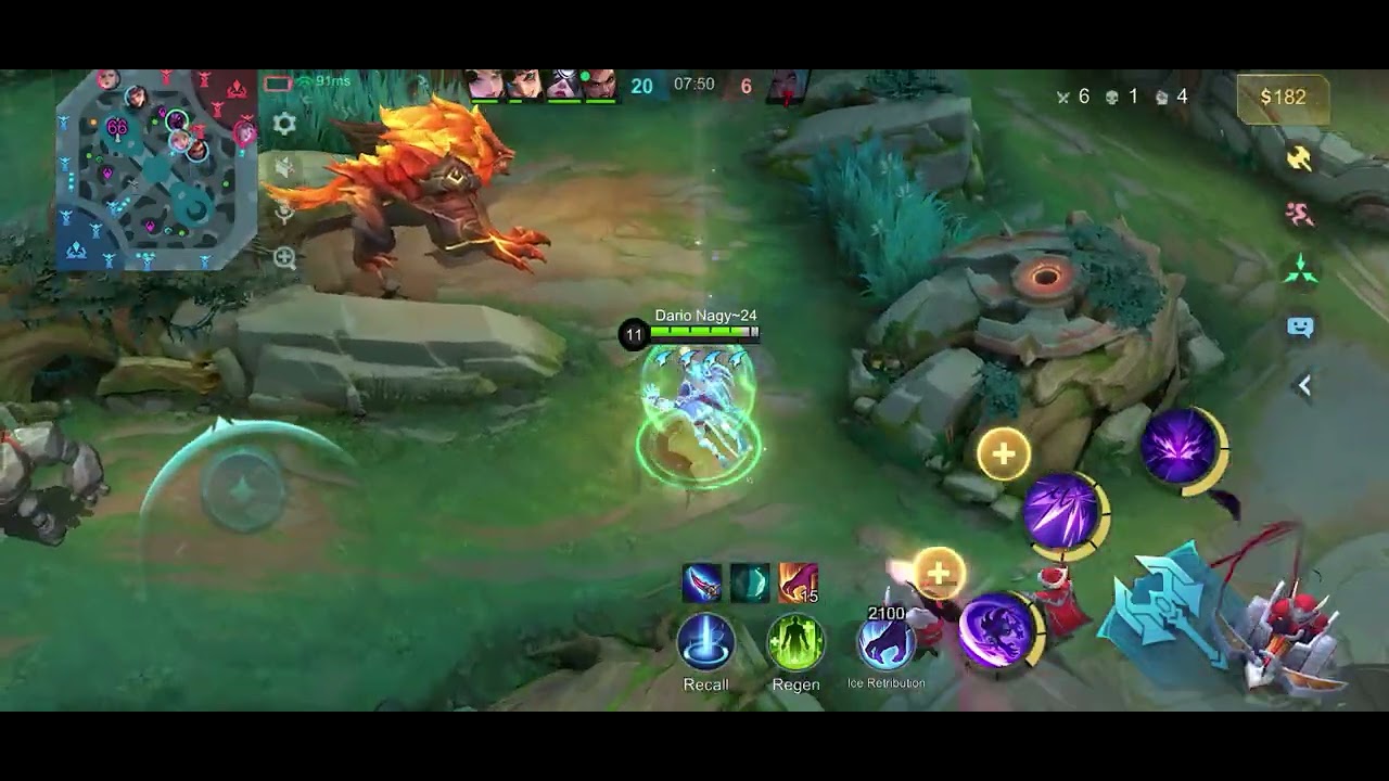 Deadly helcurt in Mobile Legengs