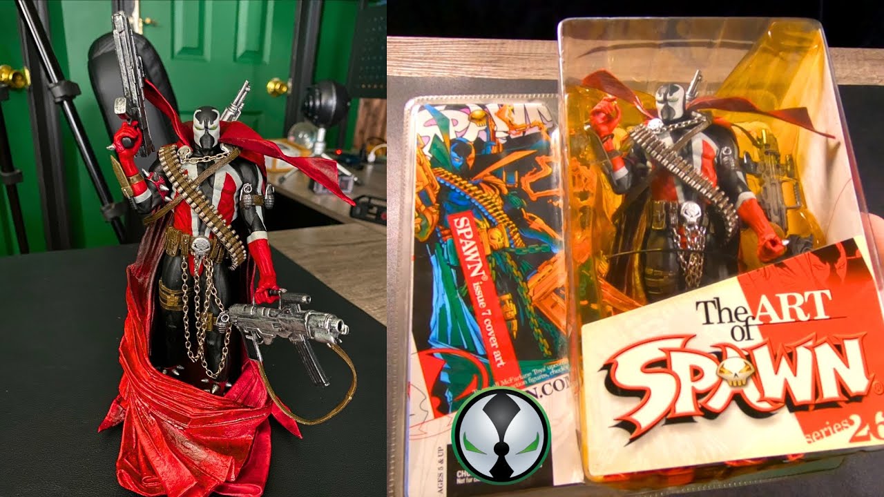 The ART of Spawn Mcfarlane Toys Series 26 Action Figure Issue 7