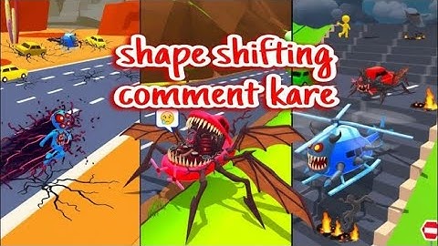 🔥 “SHAPESHIFTING 3.0 😱 | Third Live Gameplay | Transform Like Never Before!”ios game #1