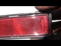 Pontiac Fiero Rear GT Fascia Reflector Set