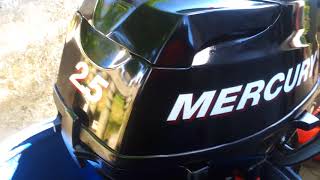 2011 Mercury 2,5 hp outboard motor 4-stroke ( 4-SUW )