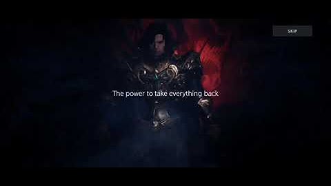 Lineage 2M Epic class card intro Kain Van Halter.