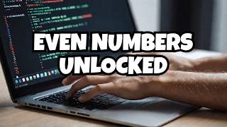 C Program to Display Even Numbers in An Array in C Programming Language Coding Tutorial