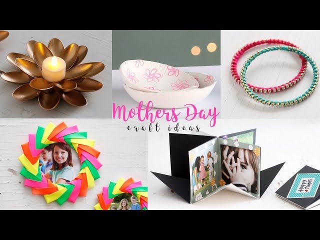 20 BEAUTIFUL and EASY Mother's Day Gift Ideas 🌸 Craftingeek 