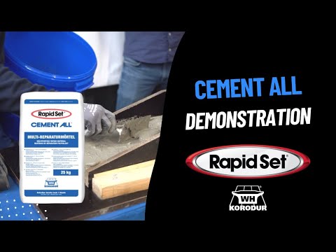 Rapid Set CEMENT ALL Demonstration