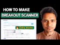 5min breakout scanner | Make Your Own Scanner Using Chartink 