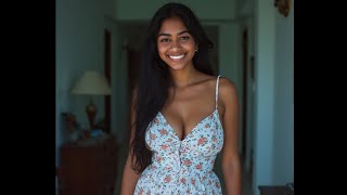 Shana In A Ritzy Sun Dress