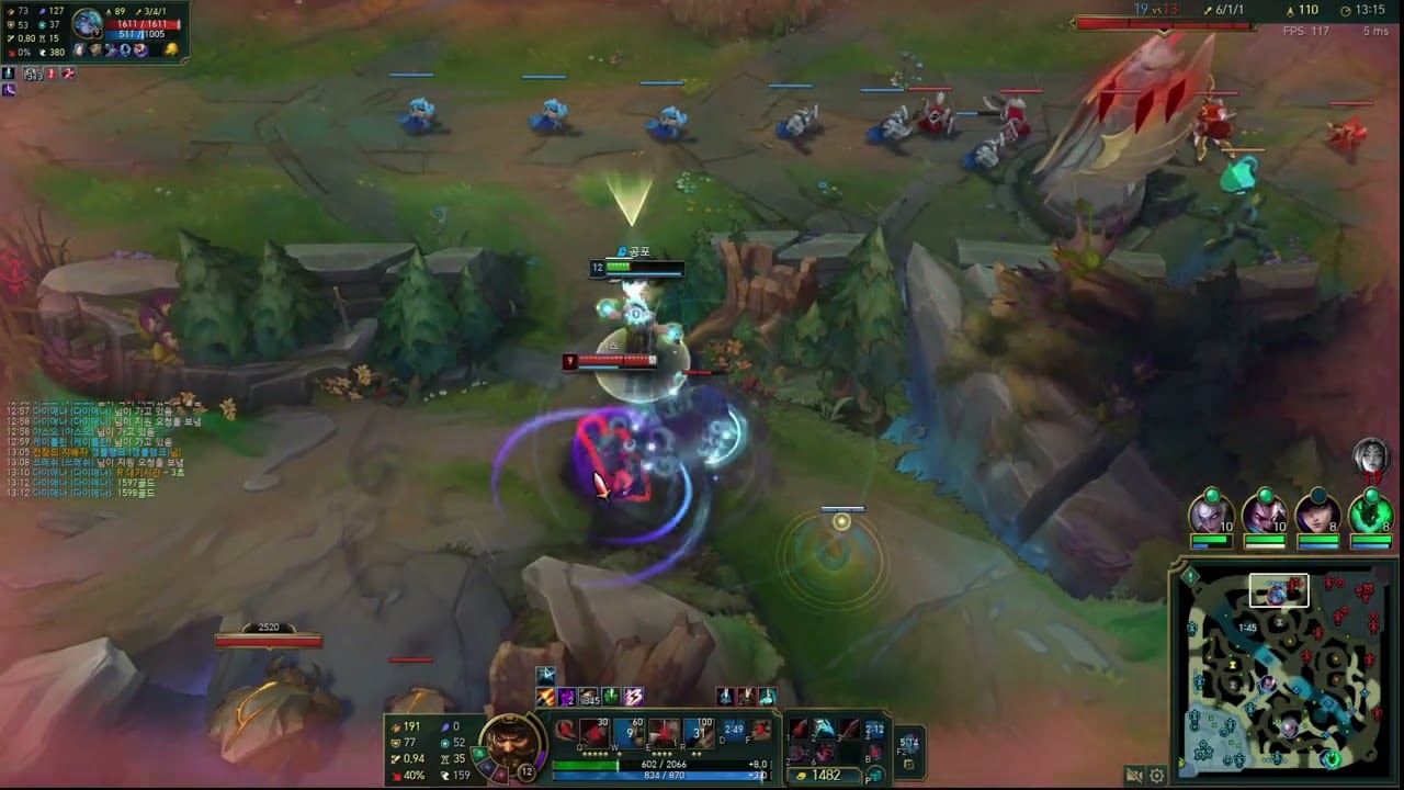 갱플랭크 vs 이렐리아 [Full.Ver]