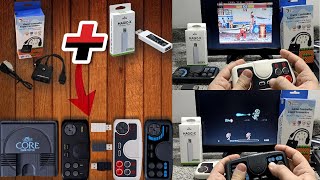 Use um Controle de Pc Engine Mini no Hardware Original | Brook + Magic X MayFlash