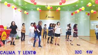 CALMA Y LENTO Line dance