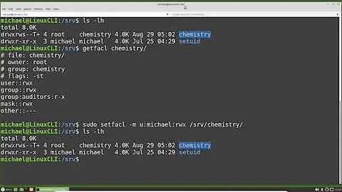 Linux Command Line (27) ACLs pt1