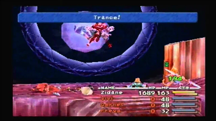 Final Fantasy IX - Zidane solo - NSOEA - Boss 32 "Trance Kuja" (Lvl - 37)
