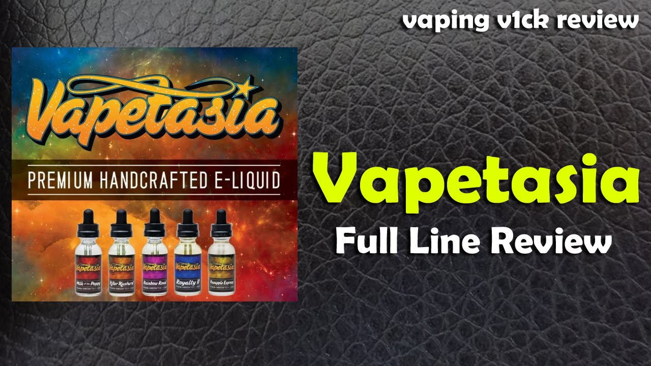 Vapetasia Full Line Juice Review